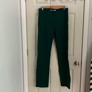 Green dress pant yoga pants from Betabrand